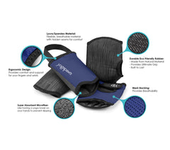 YogaPaws Yoga Gloves and Yoga Socks Features