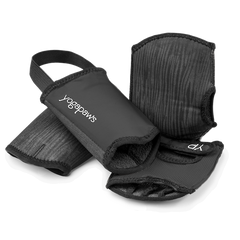 Sweat resistant yoga socks and yoga gloves - travel yoga mat